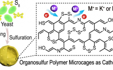 JACS：微型笼结构导电聚合物实现优异的Na/K-S电池