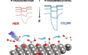 Angew：揭示等离激元介导的电催化二氧化碳还原中的光电和光热效应
