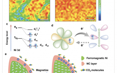 AEM：调节镍的磁畴以增强外磁场驱动CO2电化学还原