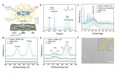 Adv Mater：巯基保护Pd纳米簇氢气传感
