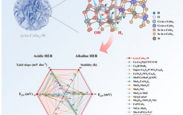 Adv Mater：构筑Co-Se-W界面实现类贵金属HER