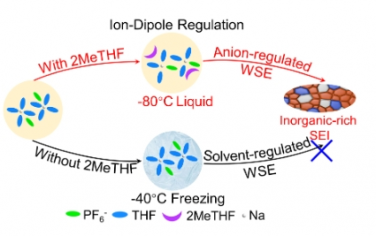 Angew：调节弱溶剂电解质中的离子偶极子相互作用以实现超低温钠离子电池