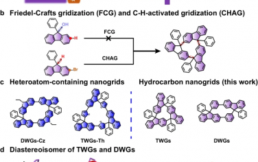Nature Commun：立体选择性C-H构筑非共轭三维风车OLED分子