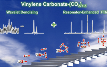 重庆大学JACS：小波增强微波光谱研究乙烯碳酸酯对CO2团簇生长和稳定的影响