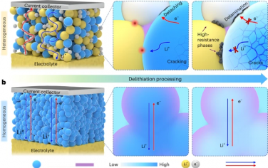 Nature Energy：实现长循环寿命全固态锂电池的阴极均匀化策略