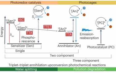 Nat Rev Chem：三重态-三重态湮灭上转换技术