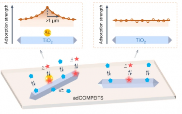 Nature Catalysis：Au/TiO2催化剂表面的长距离增强微塑料吸附