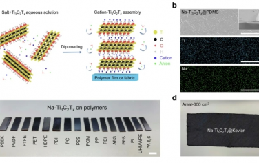 Nat Commun：从聚合物基材上的悬浮液中对 MXene 进行通用盐辅助组装