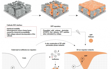 Science Advances：全固态碱离子聚合物电池的可渗透无空隙界面
