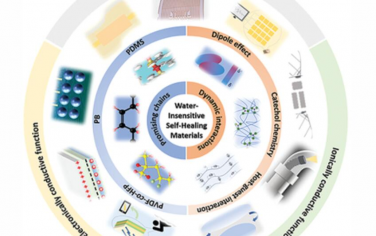 AFM：对水不敏感的自愈材料：从网络结构设计到先进的软电子 10.1002/adfm.202307455