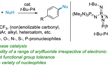 JACS：有机超强碱催化氟芳烃SNAr取代