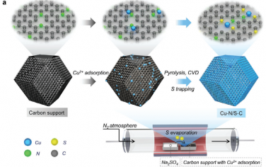 Adv. Mater：通过化学气相沉积构建原子级分散的Cu-N1S2位点以提高类酶活性和增强肿瘤治疗