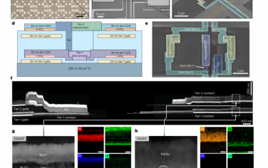 Nature Nanotechnology：互补二维场效应晶体管的单片三维集成