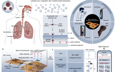 Nat. Commun：无线、无电池和多功能集成的生物电子设备用于监测呼吸道病原体和严重程度评估