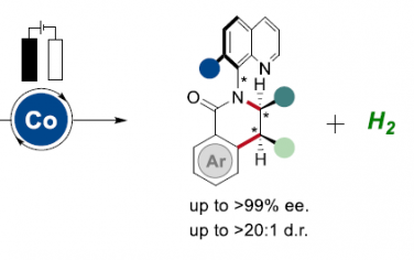Angew：Co催化立体-轴双重手性C-H活化