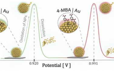 JACS：配体修饰Au纳米粒子对氧化还原电位的影响