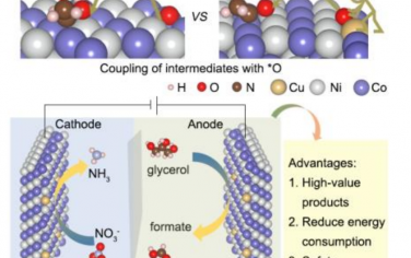 大连化物所Angew：Cu掺杂NiCo合金电催化甘油氧化耦合硝酸盐还原