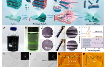 Angew：可扩展、高产量的单层 MXene 制备适用于多种应用