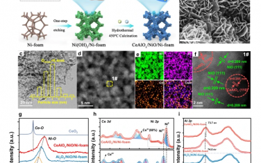 Nature Communications：热稳定的泡沫镍负载的反CeAlOx/Ni系综作为活性结构催化剂用于CO2加氢制甲烷