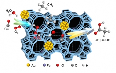 曾杰等Angew：AuFe/ZSM-5低温甲烷氧化制备乙酸