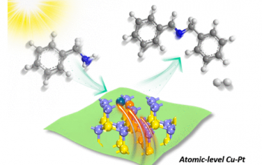 ACS Catal：单原子Cu-Pt电子转移通道光催化合成亚胺