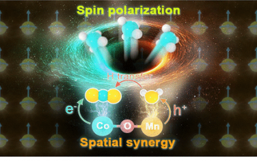 华东理工JACS：Mn/Co3O4自旋极化光催化还原CO2