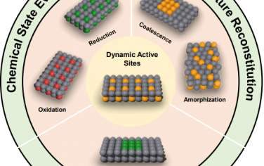 Angew综述：电催化反应的动态活性位点