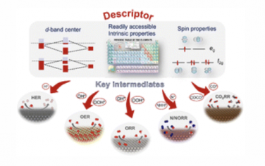 Chem. Soc. Rev.：通过描述符将关键中间体映射到活性位点来促进电催化反应