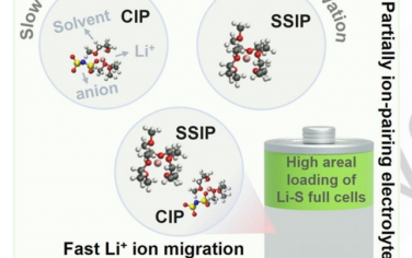 Angew：极端工作条件下锂硫电池的部分离子对溶剂化结构设计