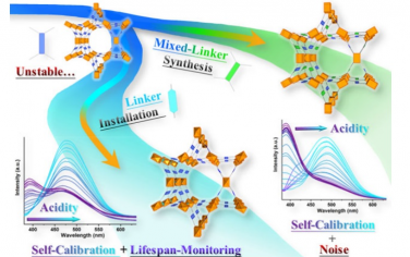 南开大学Angew：不稳定Zr(IV)-MOF的稳定性-性能调控实现自校准酸性传感器