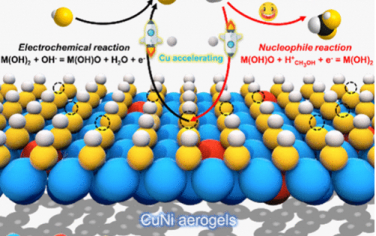 ACS Catal：CuNi气凝胶阻碍水增强甲醇氧化