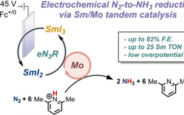 JACS：Sm实现催化电化学氮还原合成氨