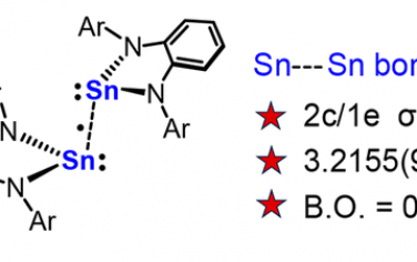 JACS：两中心单电子Sn···Sn化学键