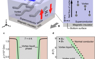 Nature Communications：MoGe/Y₃Fe₅O₁₂中非线性热电效应的观测