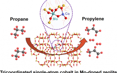 于吉红院士JACS：分子筛内的不饱和三配位Co催化丙烷脱氢