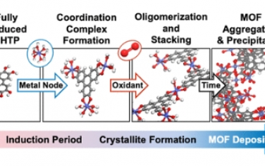 ACS Nano：导电层状金属有机骨架纳米晶体的形成和沉积的机理洞察