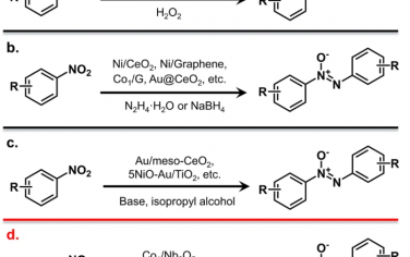 Nature Commun：Co1/Nb2O5无溶剂硝基苯加氢制备氧化偶氮化合物