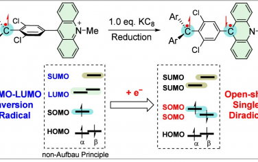 西安交大&苏州大学JACS：SUMO-LUMO轨道反转自由基