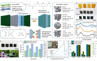Nat Commun：采用水凝胶注入晶格的抗冲击超级电容器