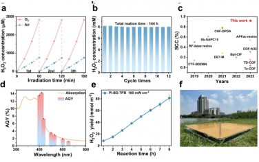 清华大学&江南大学Nature Commun：聚酰亚胺光催化制备H2O2