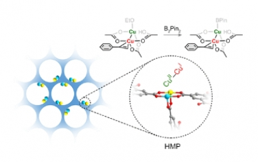 JACS：金属有机骨架有序大孔上的异价金属对位点用于多分子共激活