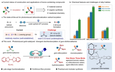 南京大学Nature Commun：双核Au催化氯烷烃脱卤硼化